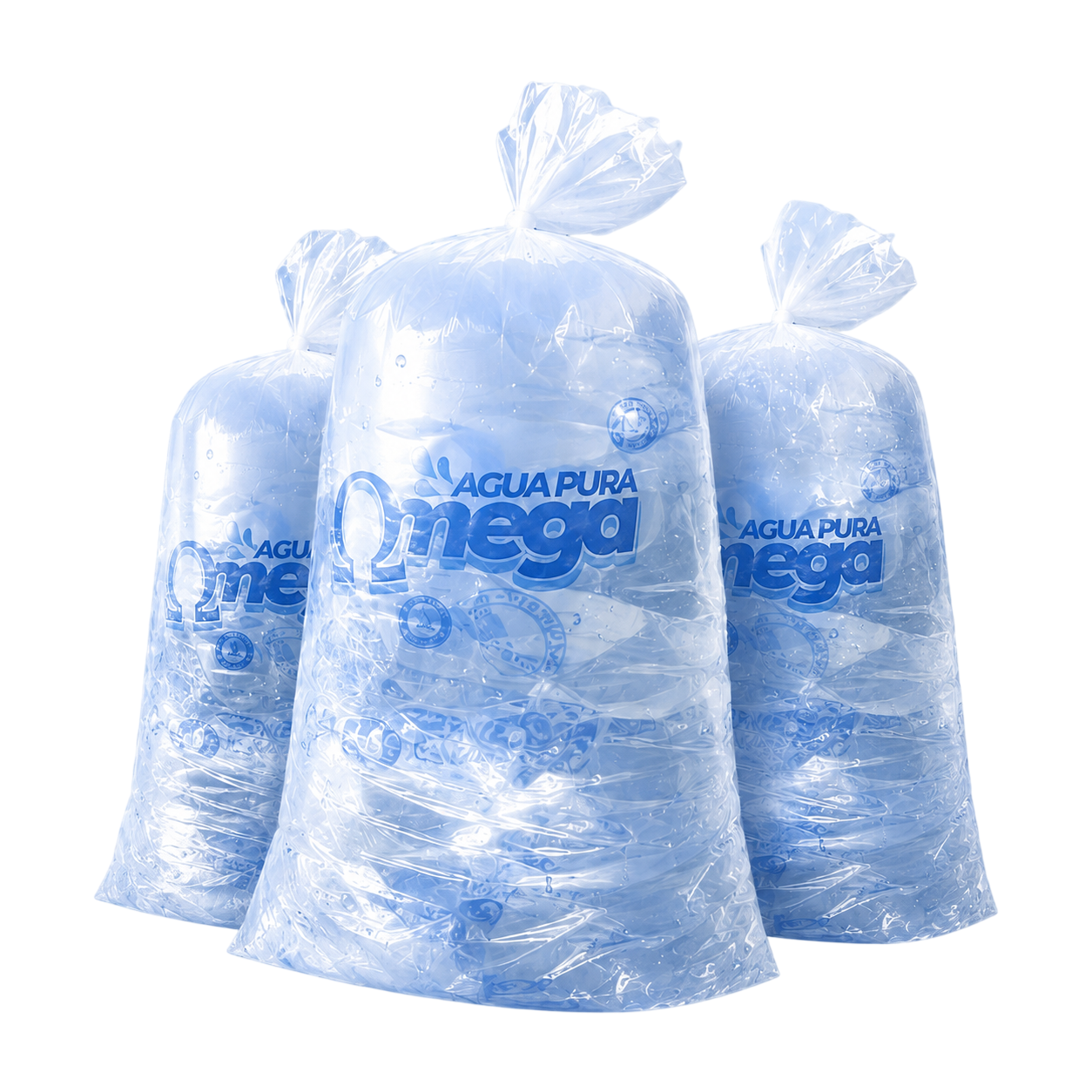 Bolsa de agua purificada Agua Pura Omega